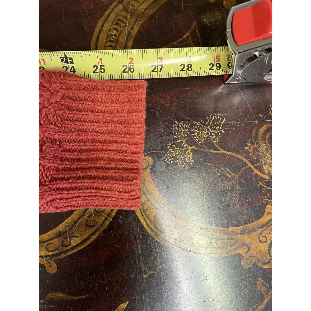 Anthropologie Far Away‎ From Close Pauline Cable Knit Cardigan Hi Lo Granny L - Picture 12 of 16